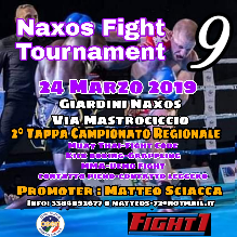NAXOS FIGHT TOURNAMENT -II TAPPA CAMPIONATO REGIONALE SICILIA – TORNEO OPEN TOP RING 24-3-19