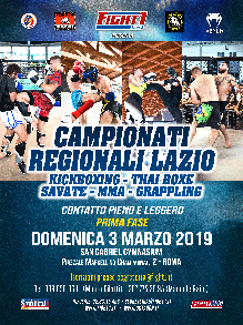 CAMPIONATO REGIONALE LAZIO PRIMA FASE – 3 MARZO 2019 – ROMA