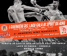 I GUERRIERI DEL LAGO GALA SPORT DA RING – TORBOLE (TN) 20-07-19