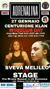 STAGE E SPARRING DAY – SVEVA MELILLO – RAVENNA 27 GENNAIO 2019