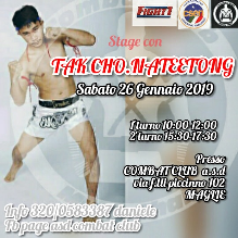 STAGE MUAY THAI A MAGLIE CON TAK CHO NATEETONG – 26-01-19