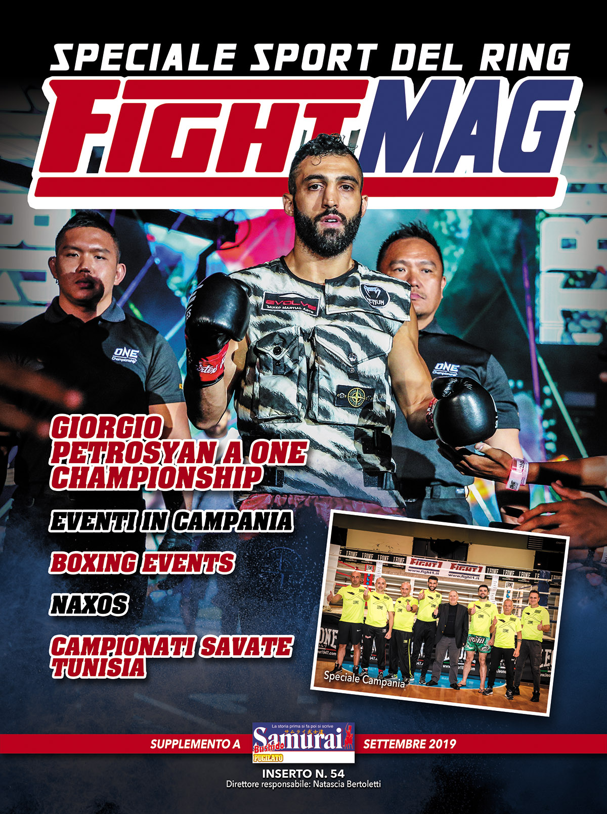 E’ USCITO SAMURAI FIGHT MAG DI SETTEMBRE