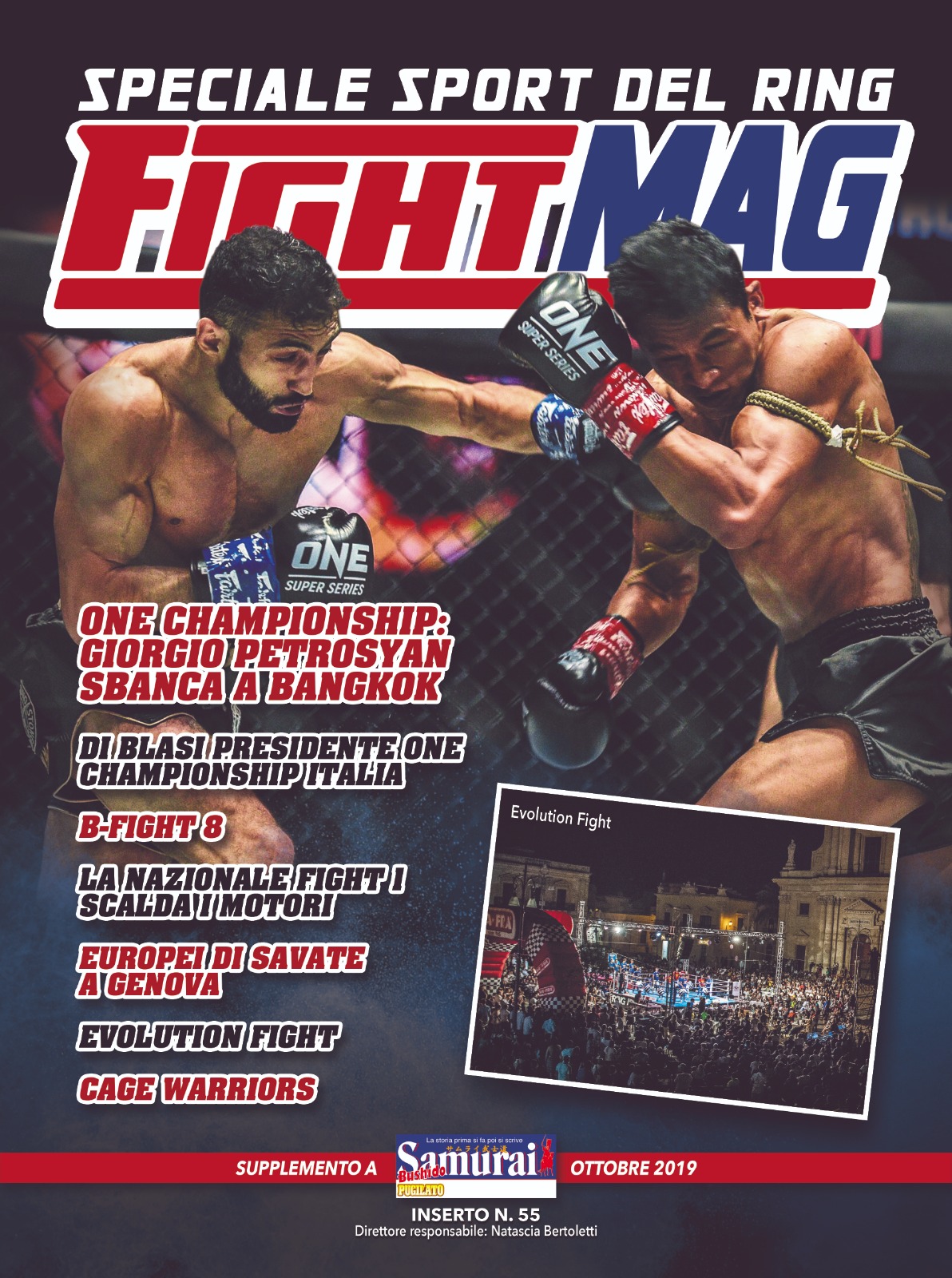 E’ USCITO SAMURAI FIGHTMAG DI OTTOBRE