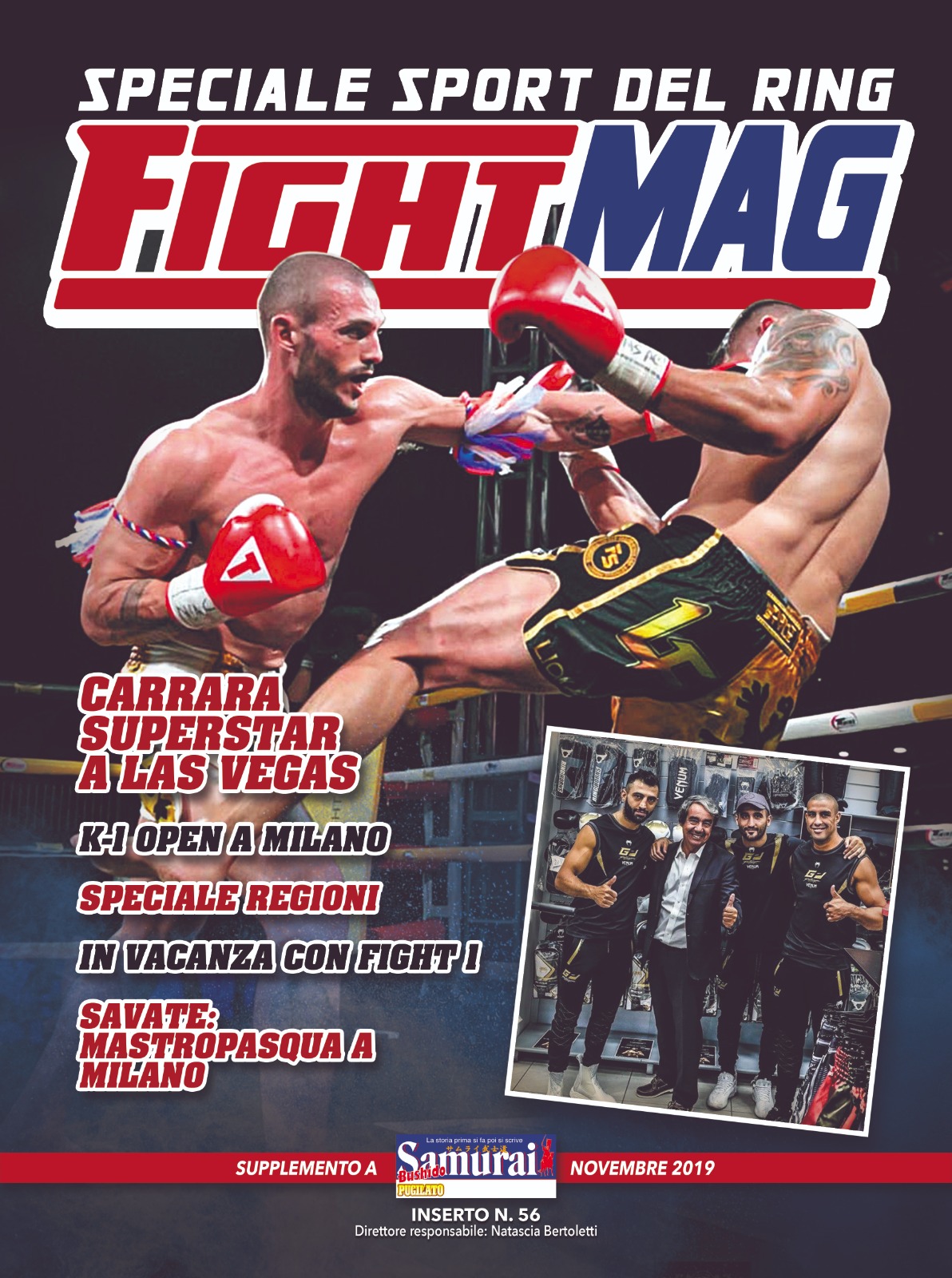 IN EDICOLA SAMURAI FIGHT MAG CON TANTE NOVITA’