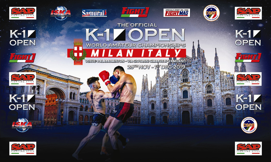 K-1 OPEN WORLD MILANO 2019 RESULTS AND MEDAL TABLE