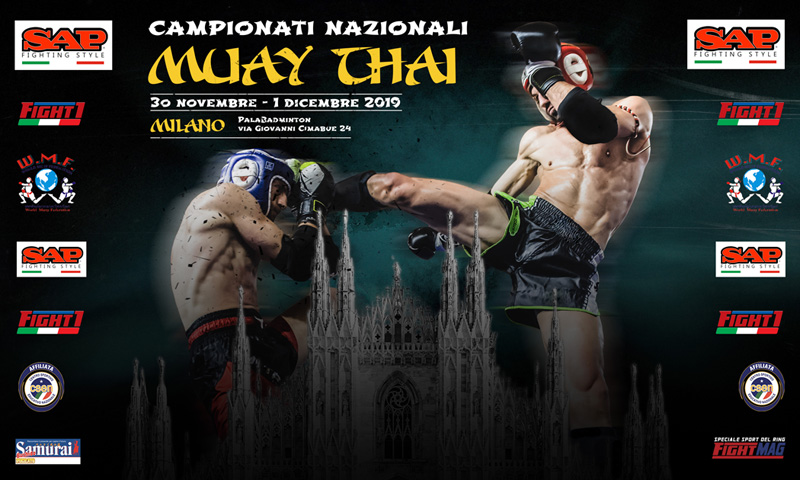 RISULTATI DEI CAMPIONATI NAZIONALI MUAY THAI FIGHT1 2019