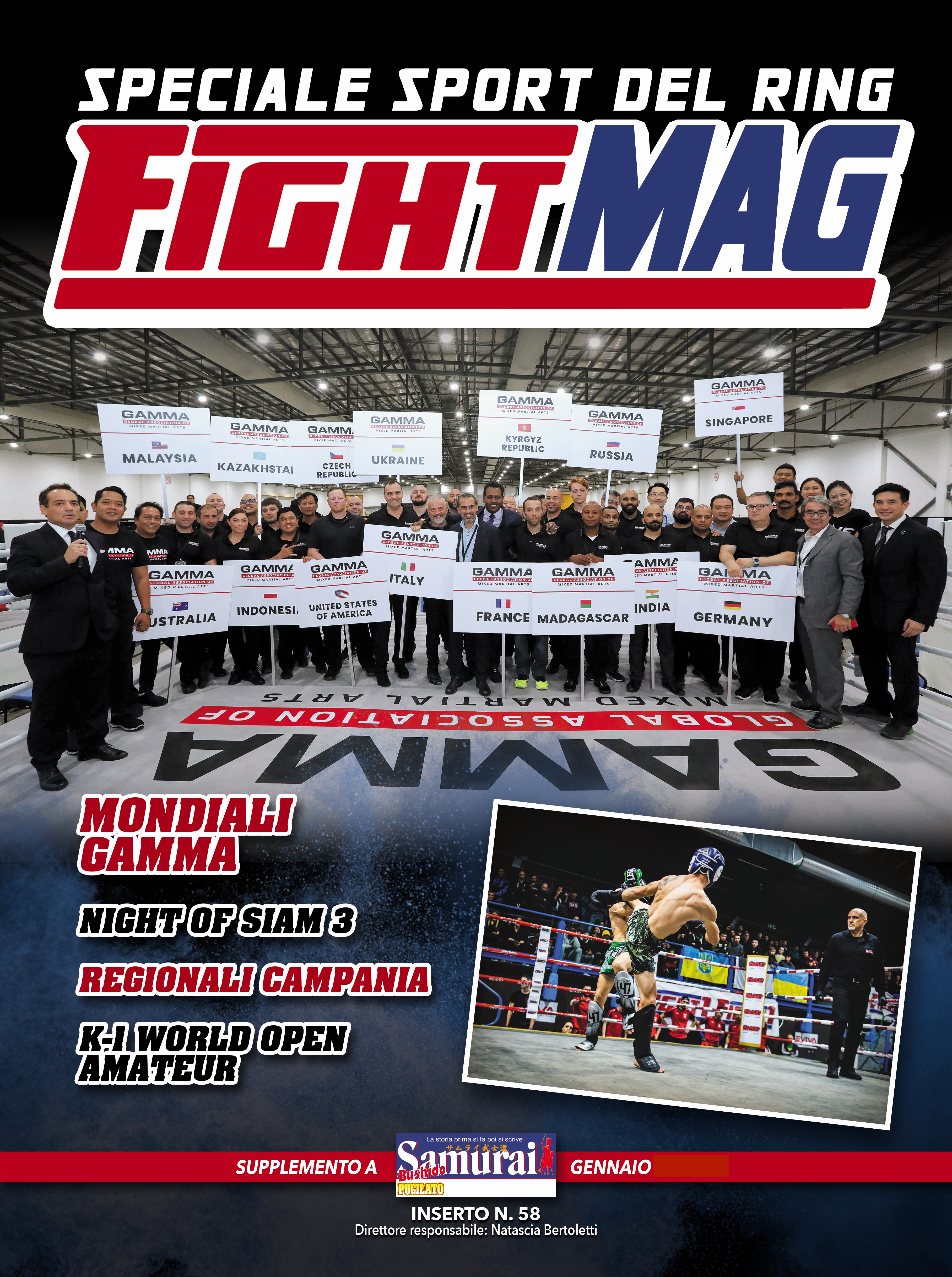 SAMURAI FIGHT MAG DI GENNAIO IN TUTTE LE EDICOLE