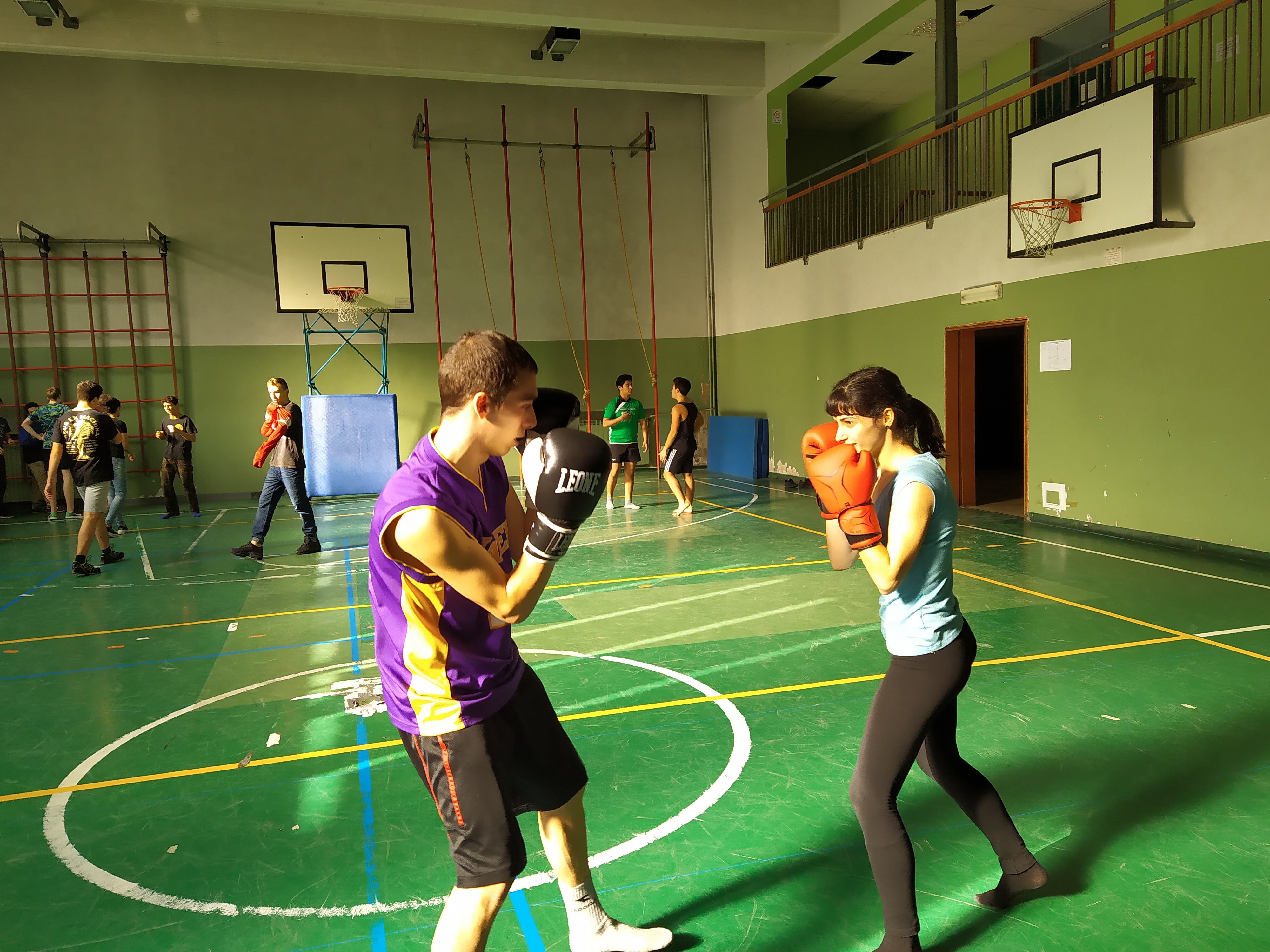 SAVATE AL LICEO SCIENTIFICO A.EINSTEIN DI MILANO.