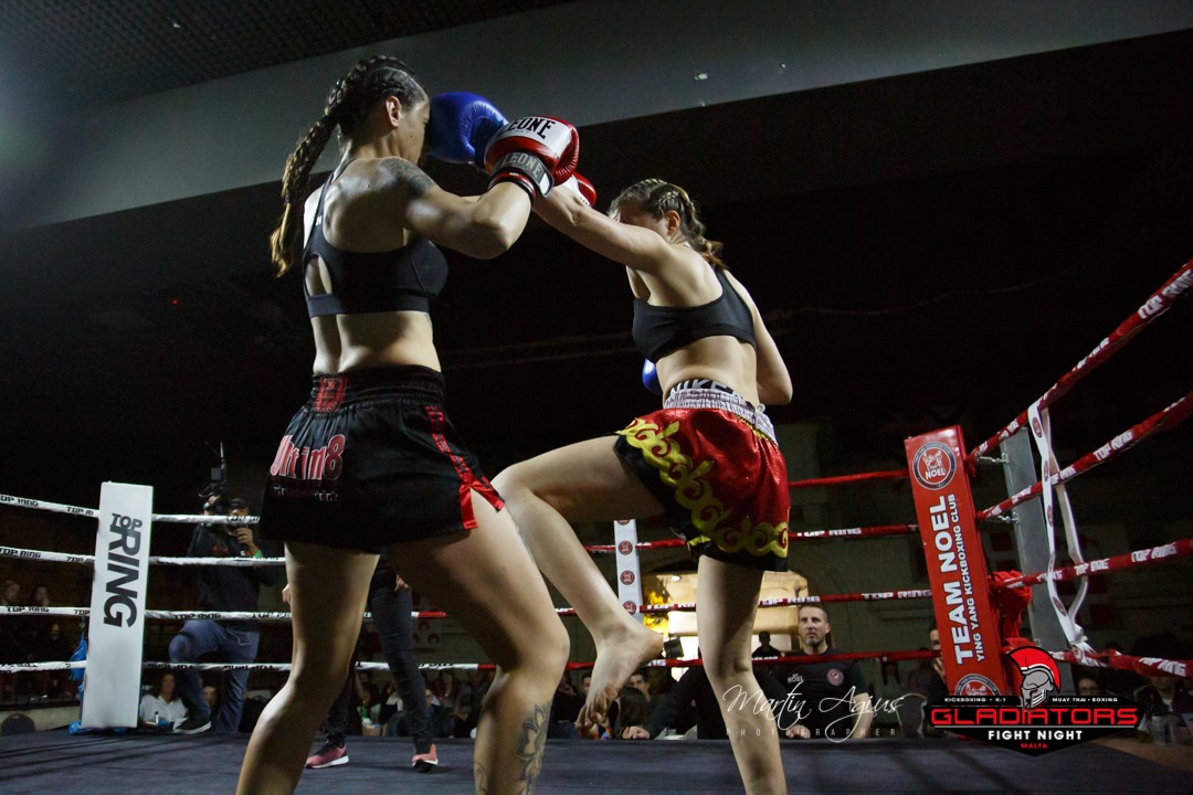 VITTORIA DI LUCIANA GERMANO A “FIGHT NIGHT 24” A MALTA