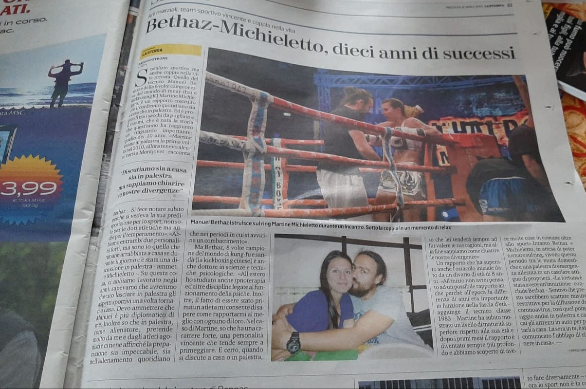 MARTINE MICHIELETTO OGGI SU “LA STAMPA”