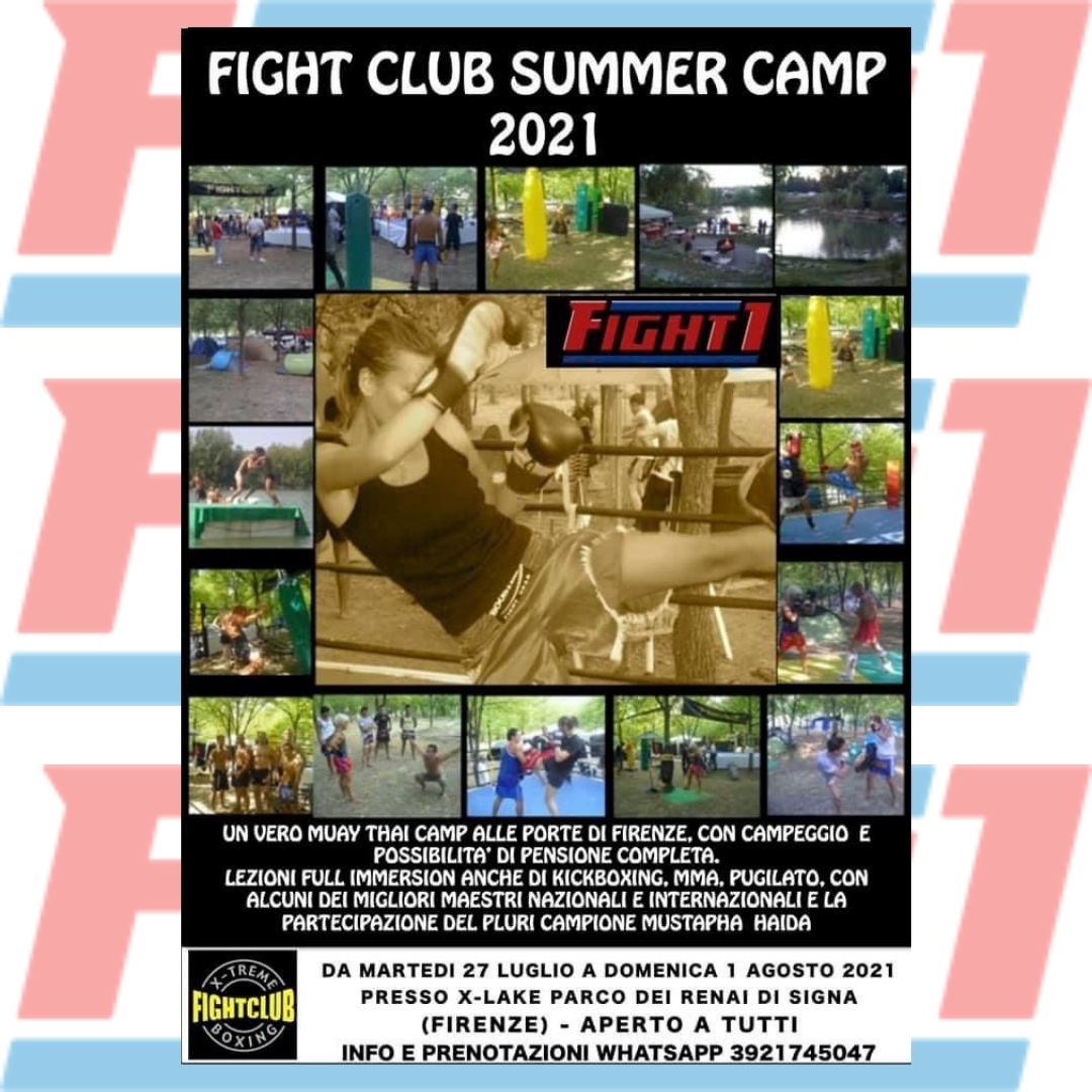 TORNA IL FIGHT CLUB SUMMER CAMP 2021.