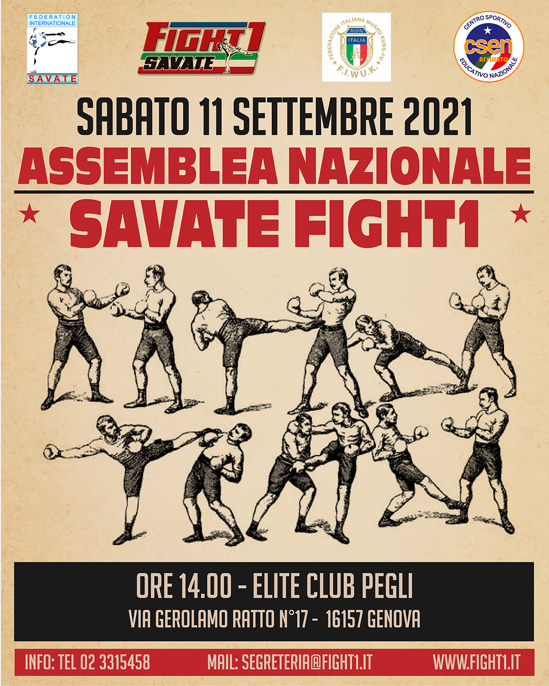 LA SAVATE MADE IN FIGHT1 RIACCENDE I MOTORI!