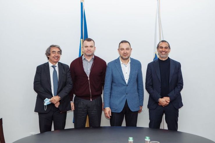 GAMMA INCONTRA IL MINISTRO DELLO SPORT UKRAINO.