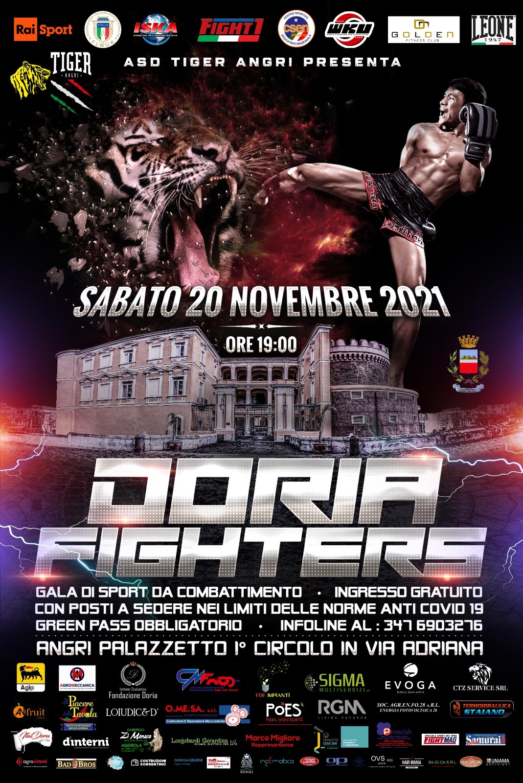 E’ TEMPO DI DORIA FIGHTERS!