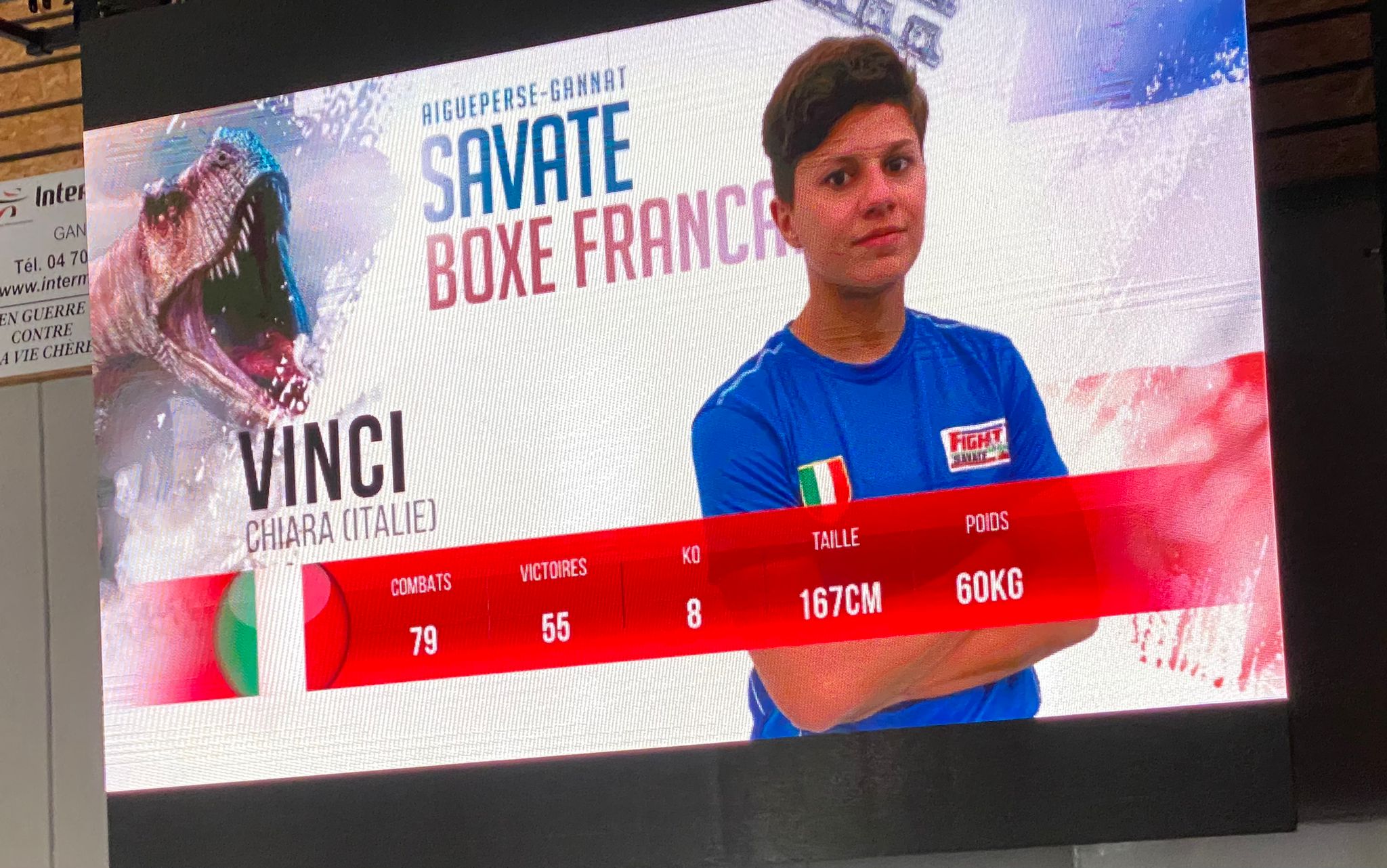 MONDIALI DI SAVATE: CHIARA VINCIS MEDAGLIA D’ARGENTO.