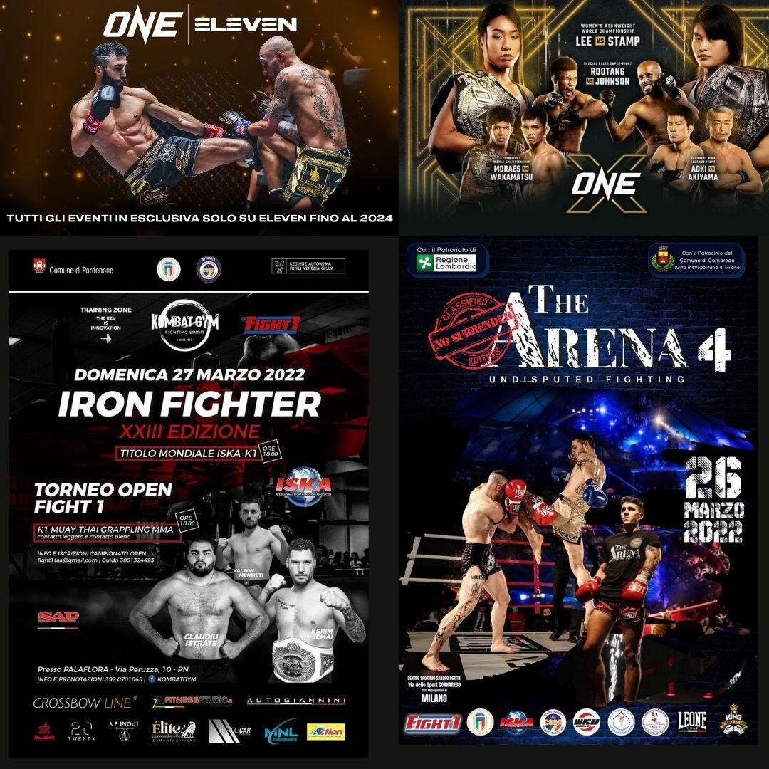 WEEKEND ESPLOSIVO CON THE ARENA, IRON FIGHTERS, GAMMA E ONE