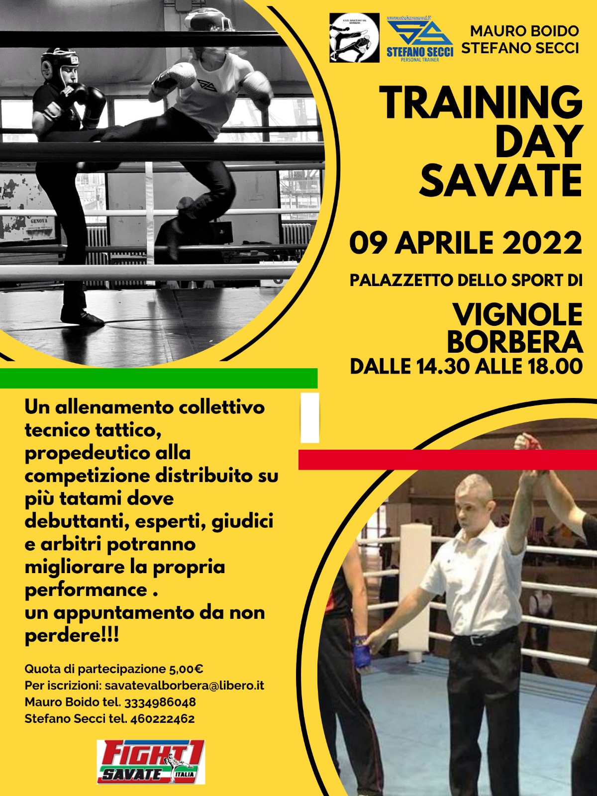 SAVATE IN PIEMONTE A TUTTA FORZA!