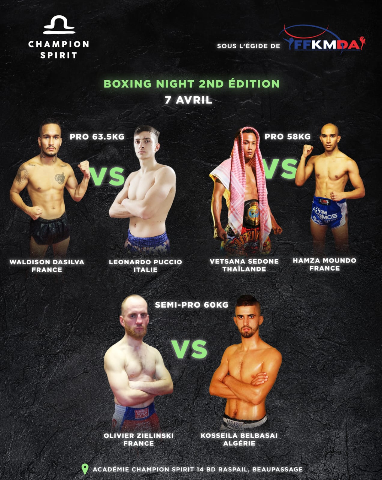 LEONARDO PUCCIO A “BOXING NIGHT” IL 7 APRILE