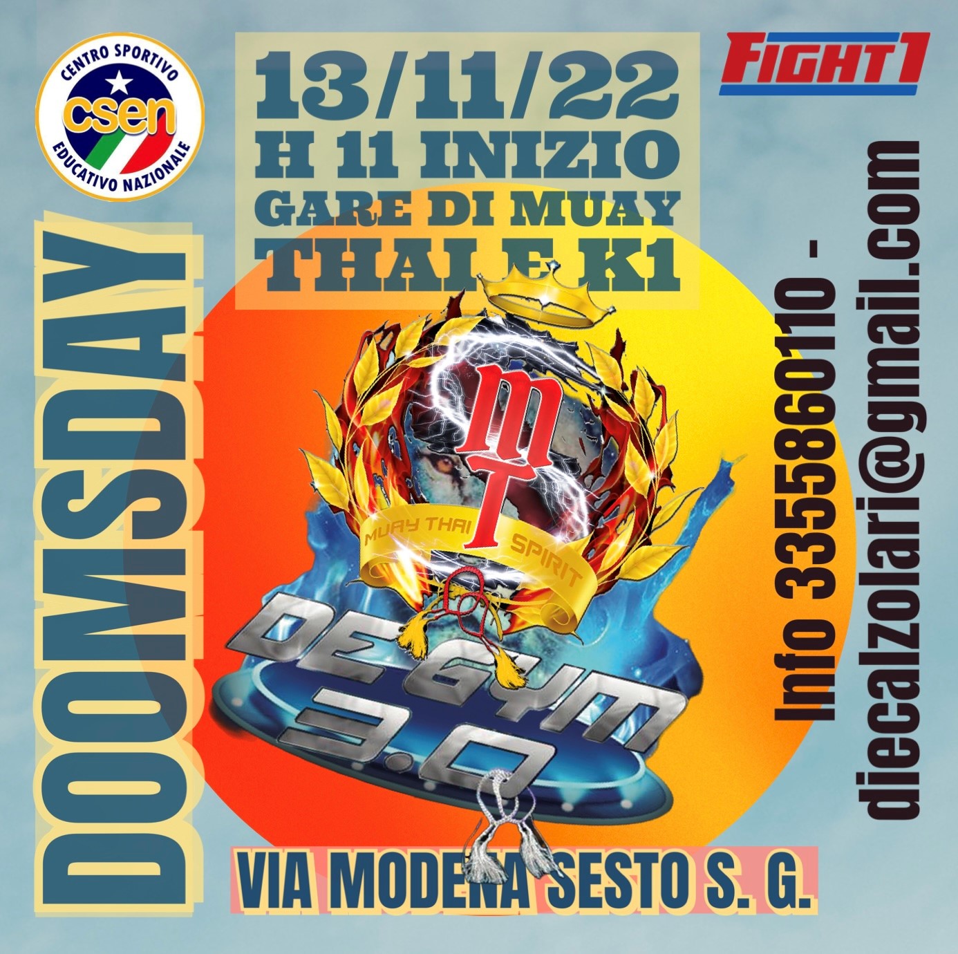 STAGE ED EVENTI NEL WEEKEND FIGHT1