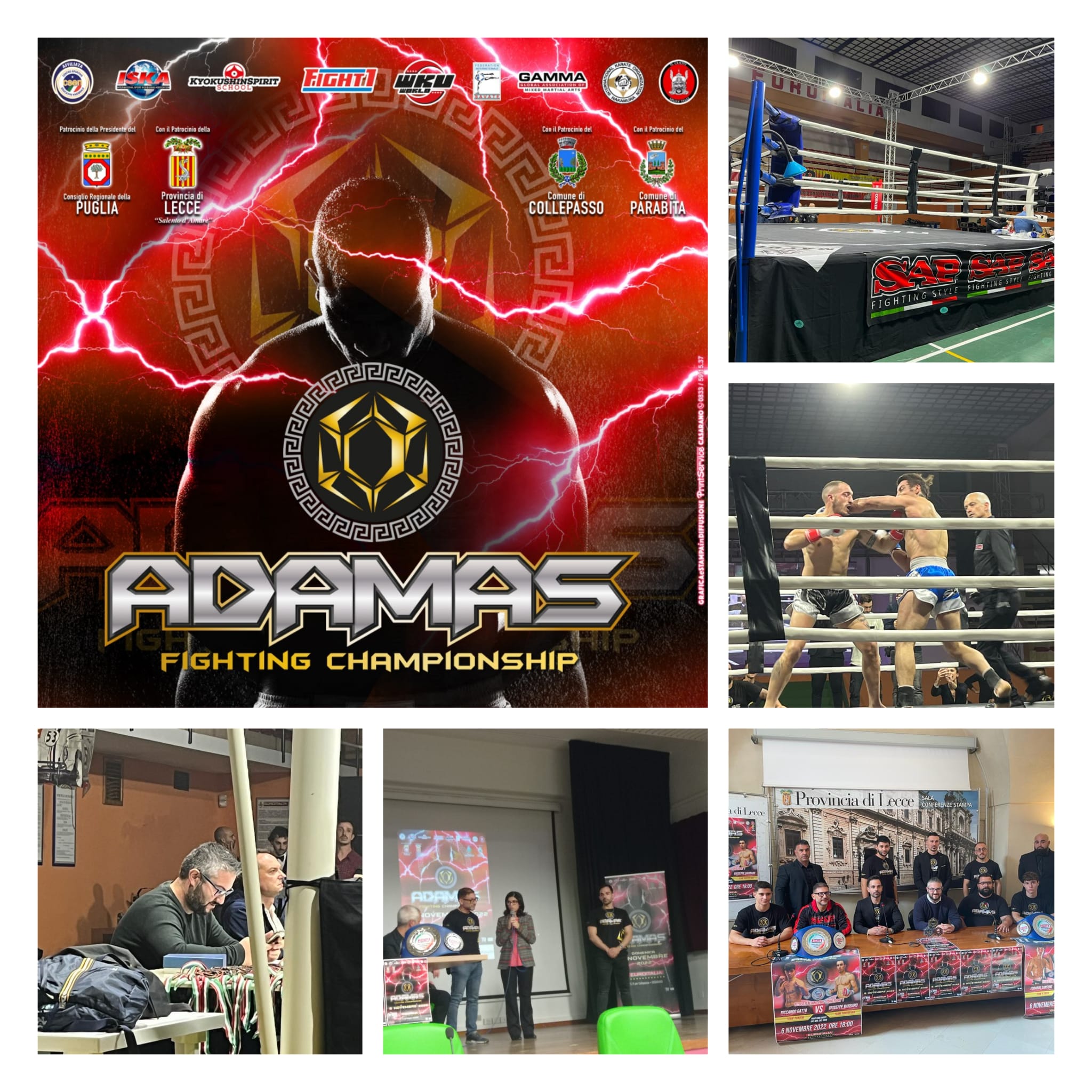 “ADAMAS FIGHTING CHAMPIONSHIP” IN ONDA SU TELENORBA