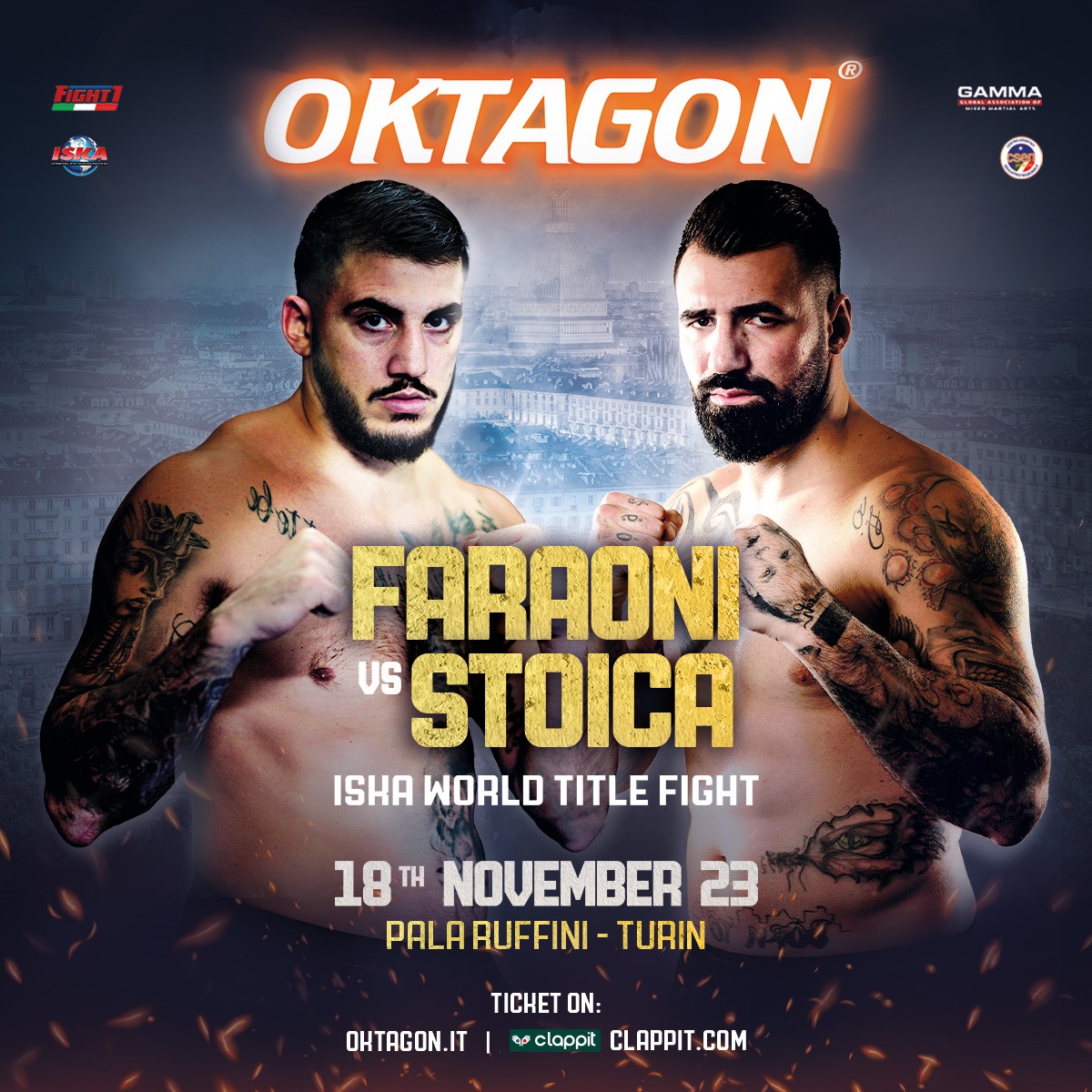 OKTAGON A TORINO : FARAONI VS STOICA!