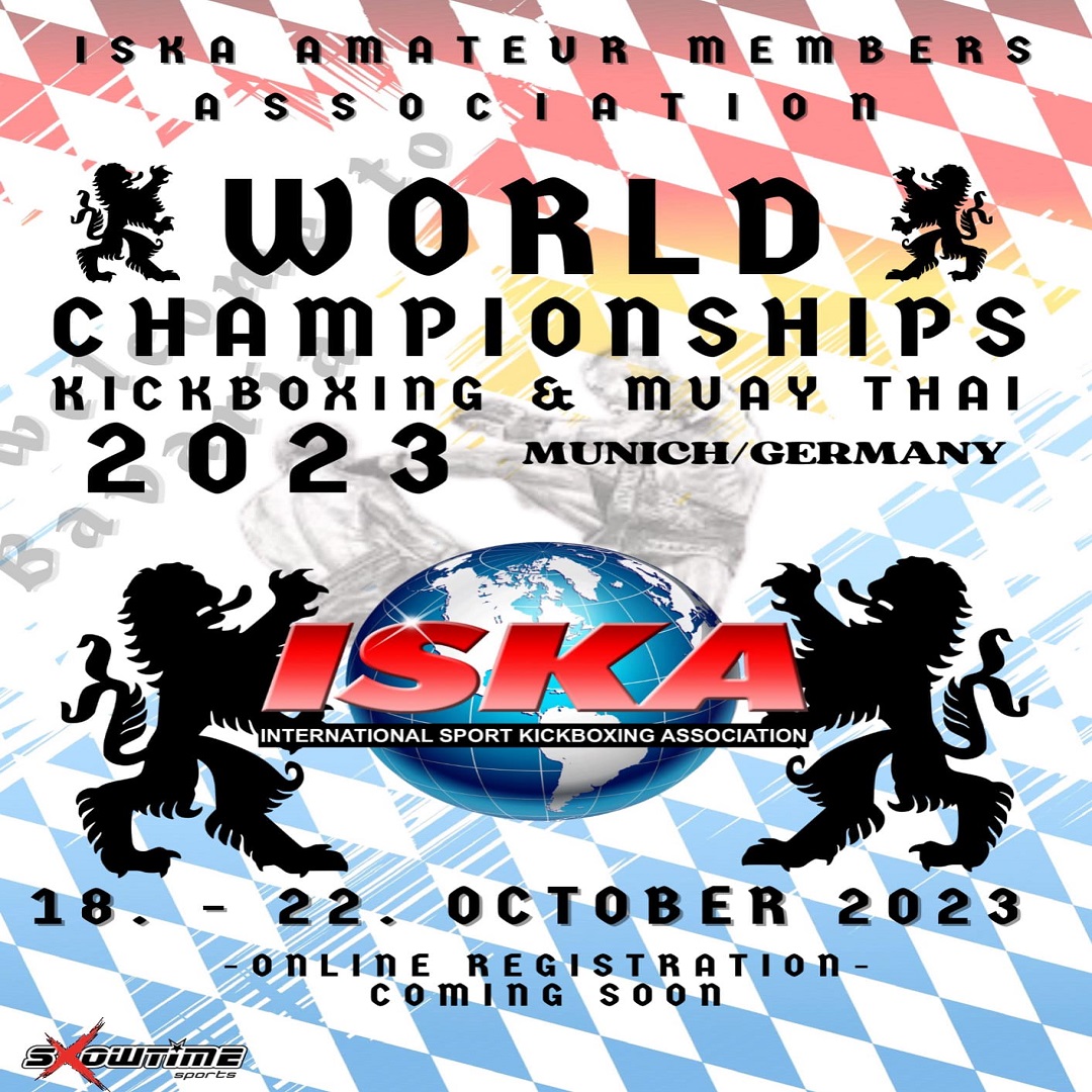 ECCO I NAZIONALI FIGHT1 PER I MONDIALI ISKA A MONACO DI BAVIERA IN GERMANIA 18-22/10/2023