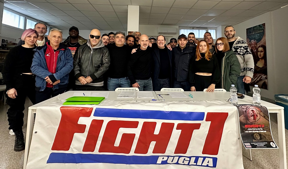 FIGHT1 PUGLIA PARTE CON LA NUOVA STAGIONE 2023/2024