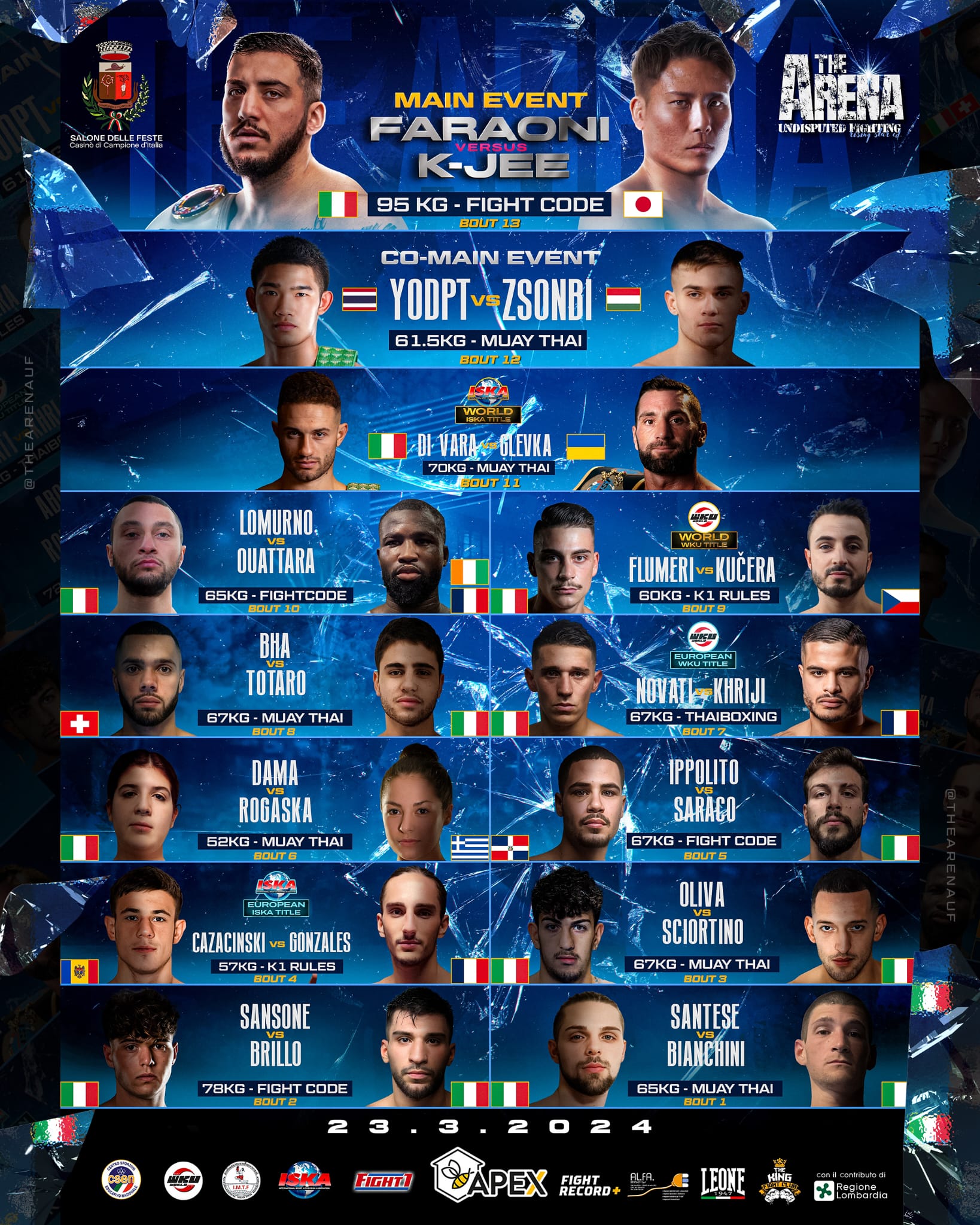 WEEKEND DI GRANDI EVENTI FIGHT1