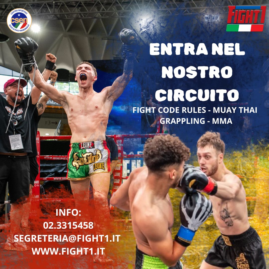 FIGHT1: UNA STRUTTURA D’ECCELLENZA PER IL PERCORSO AGONISTICO DEGLI ATLETI DI SPORT DA COMBATTIMENTO.