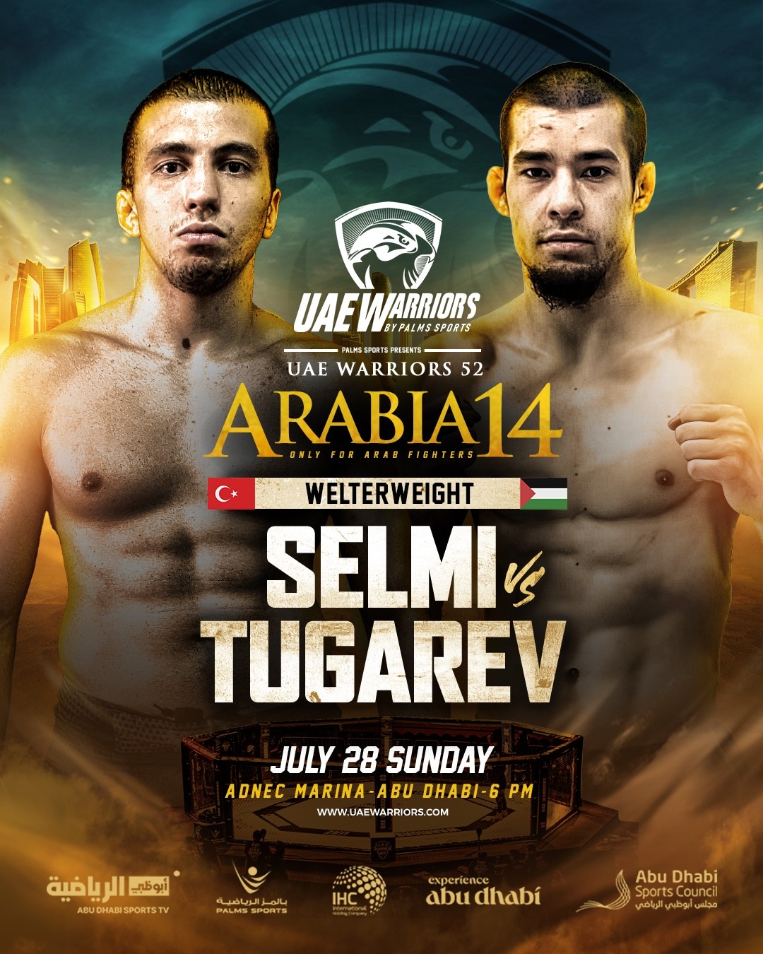 SAMIR SELMI A CACCIA DELLA GLORIA AL UAE WARRIORS: UN EVENTO DA NON PERDERE.