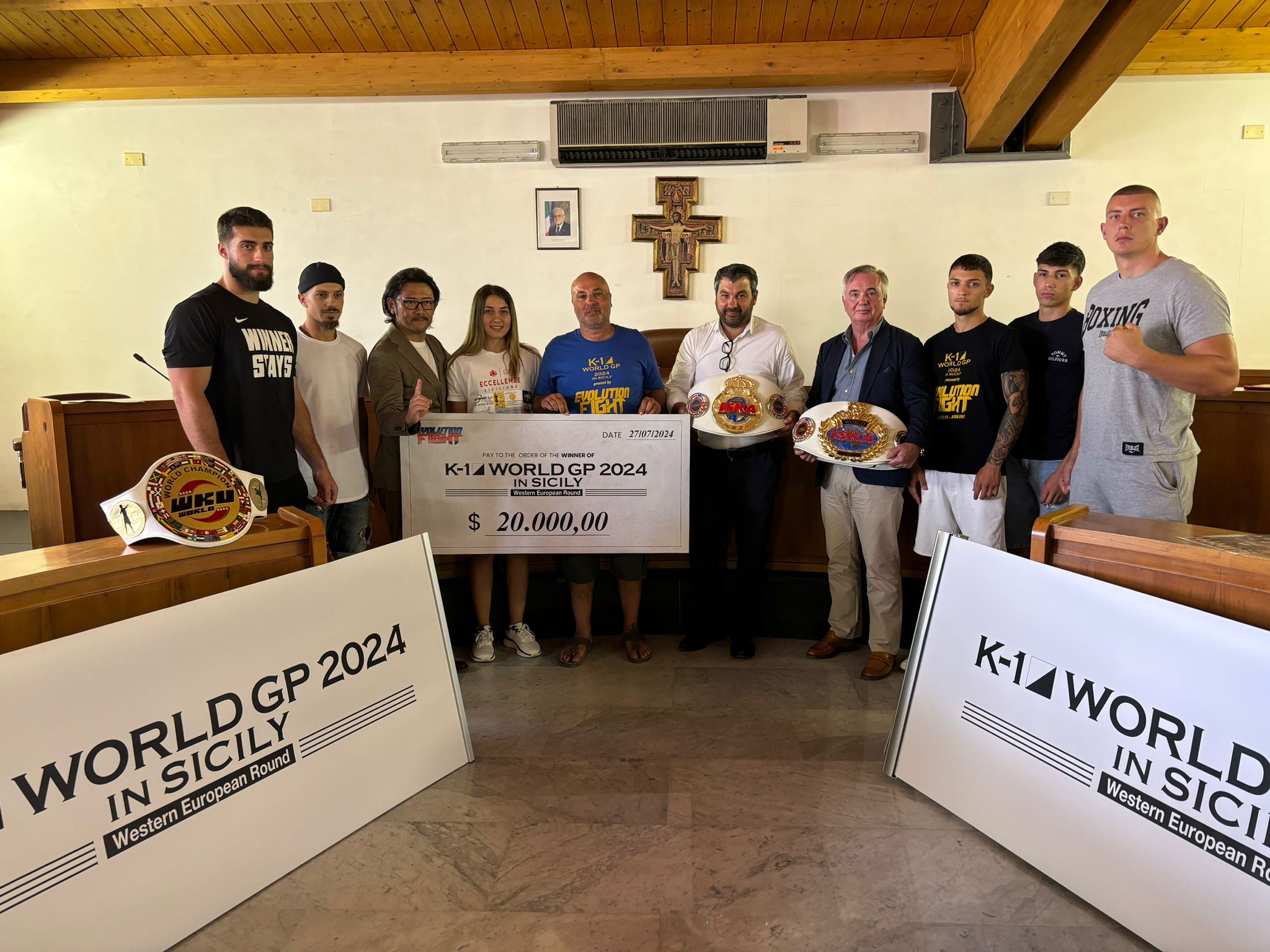 K1 WGP e FIGHT1 INSIEME A EVOLUTION FIGHT.