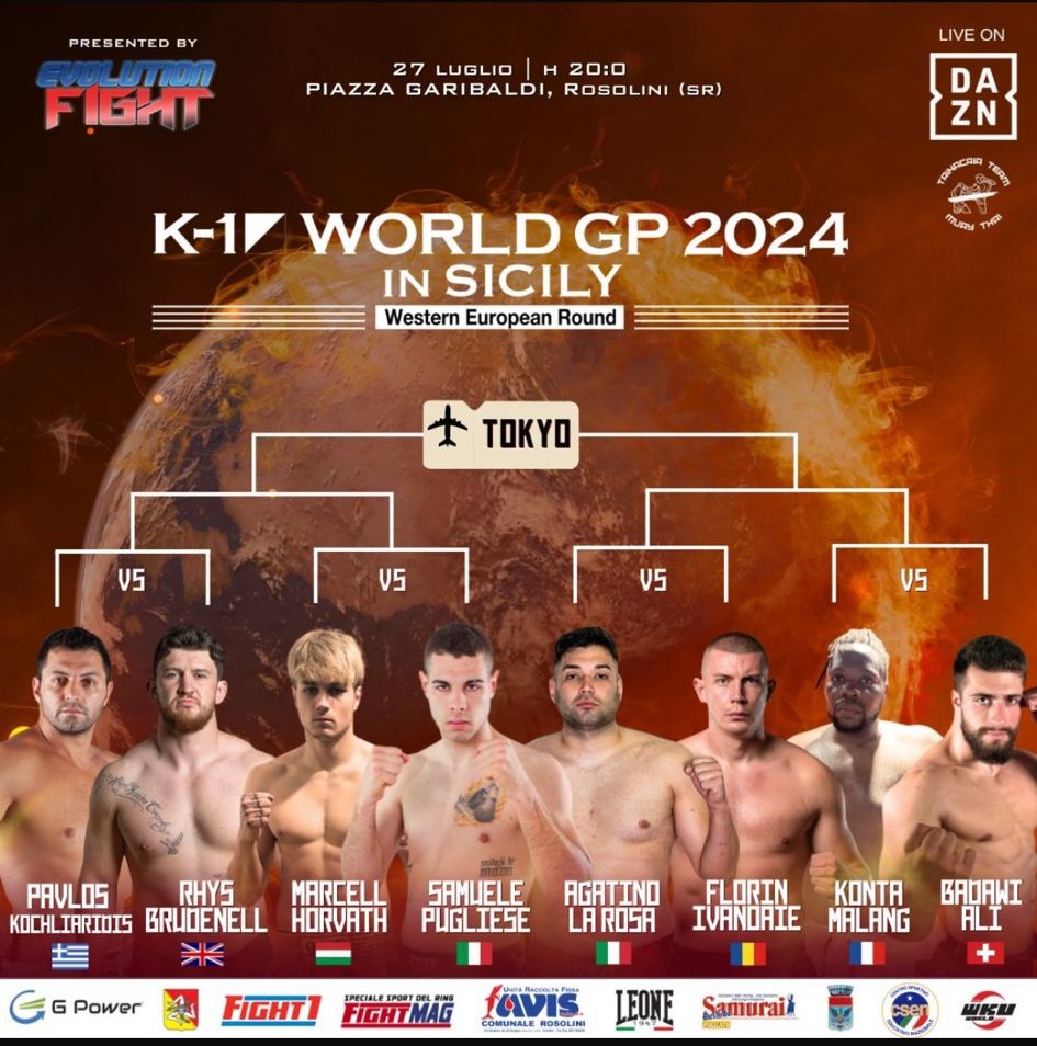 K1 WORLD GP 2024 IN SICILIA: LA CARD.
