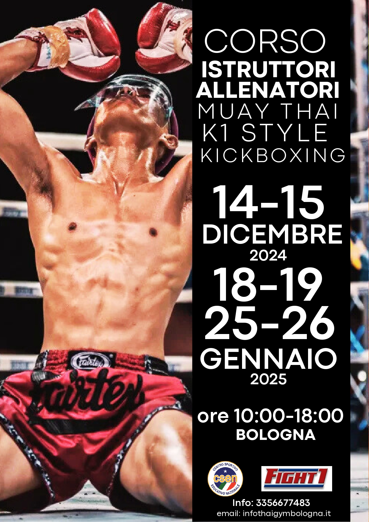 CORSO ALLENATORI ISTRUTTORI FIGHT 1