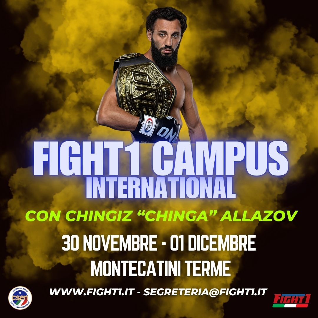 CHINGIS ALLAZOV SI CONFESSA – A BREVE AL FIGHT1 CAMPUS