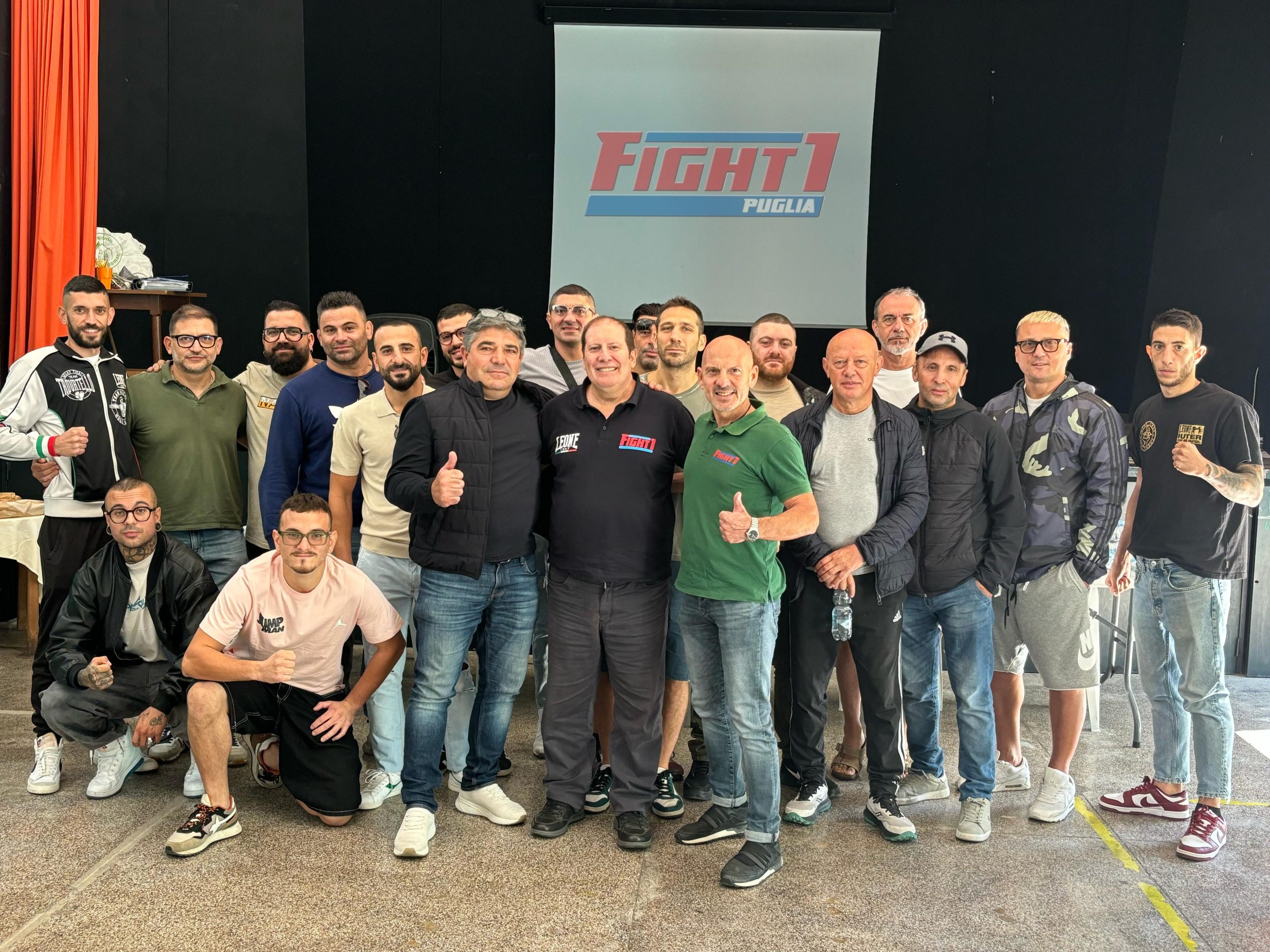 FIGHT1 PUGLIA LANCIA UN NUOVO GRANDE ANNO SPORTIVO