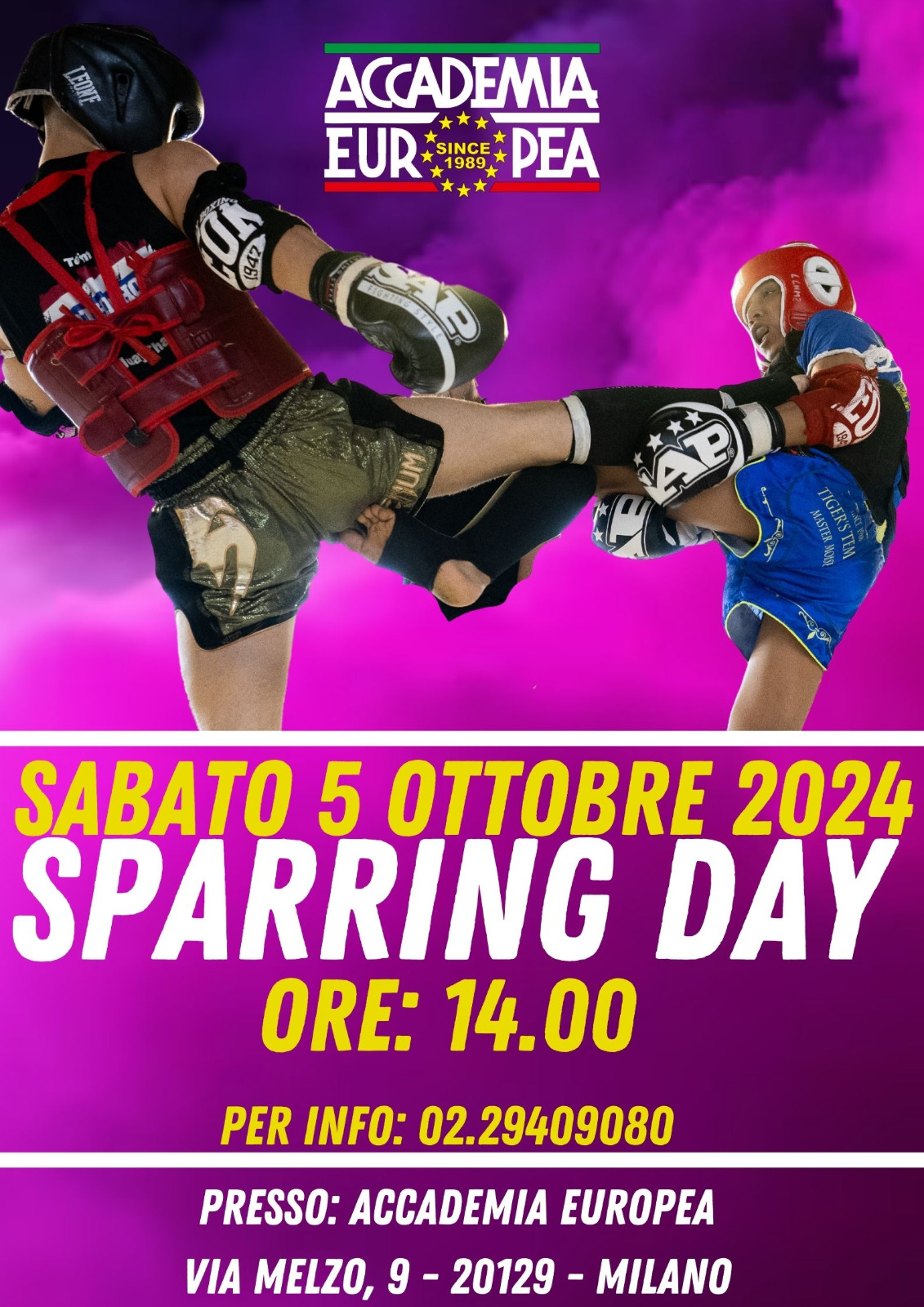 TOP SPARRING IN ACCADEMIA EUROPEA