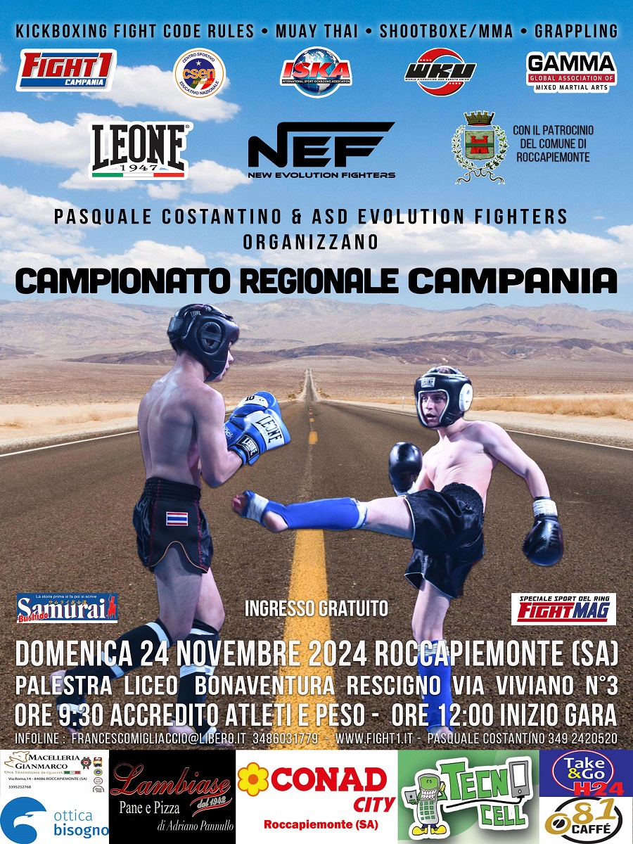 CONTINUA CON EVENTI E APPUNTAMENTI LA GRANDE STAGIONE DI FIGHT1 