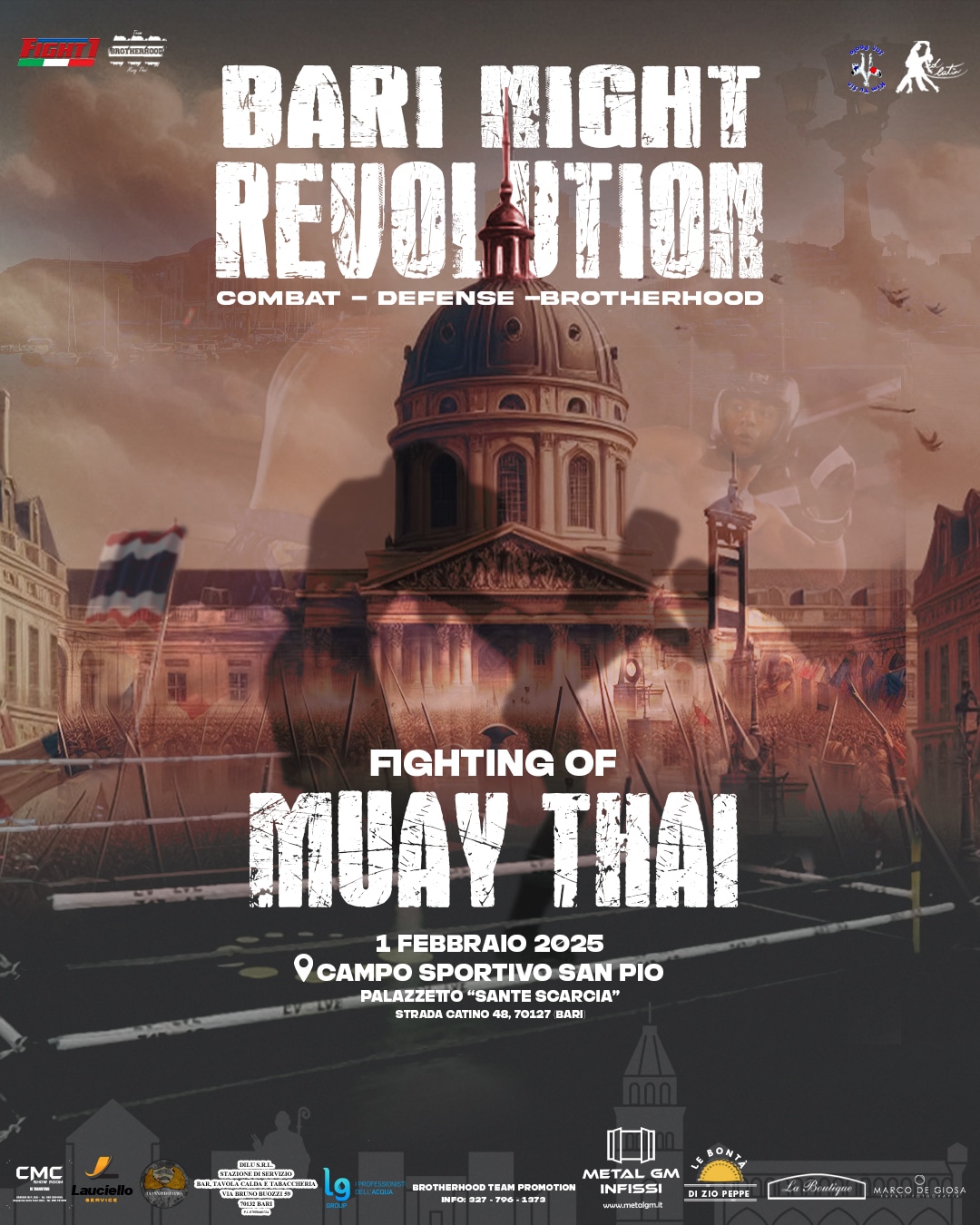 LA PRIMA DI BARI NIGHT REVOLUTION SABATO 1 FEBBRAIO