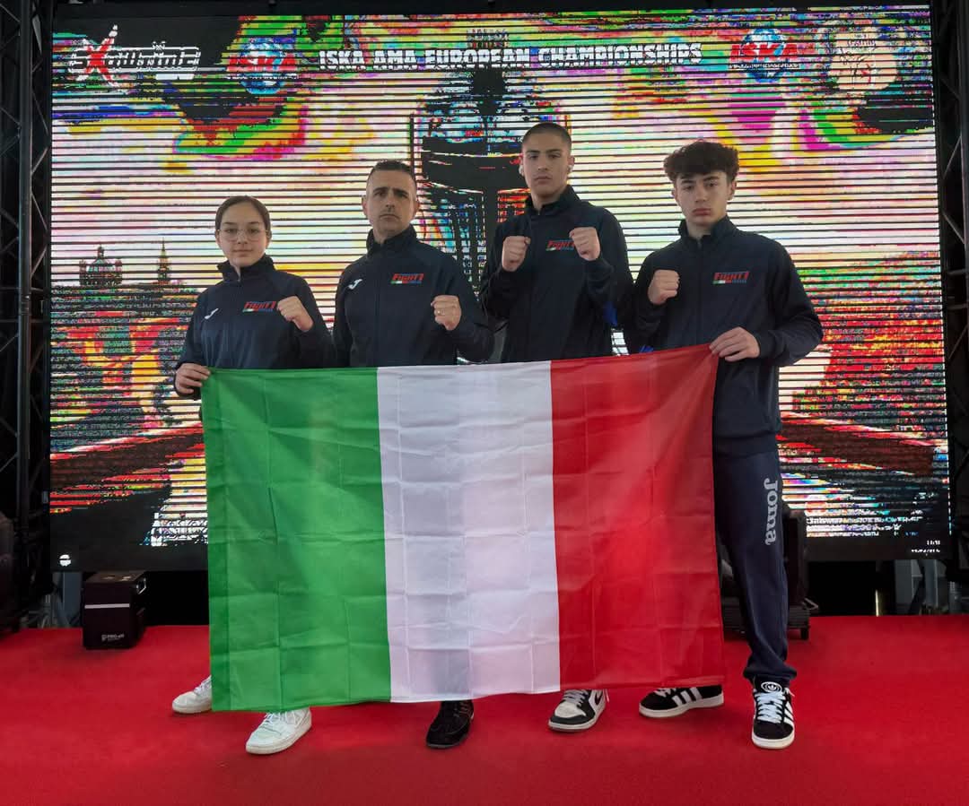 GRANDE PROVA DELLA NAZIONALE ITALIANA FIGHT1 AGLI ISKA AMA EUROPEAN CHAMPIONSHIPS 2025