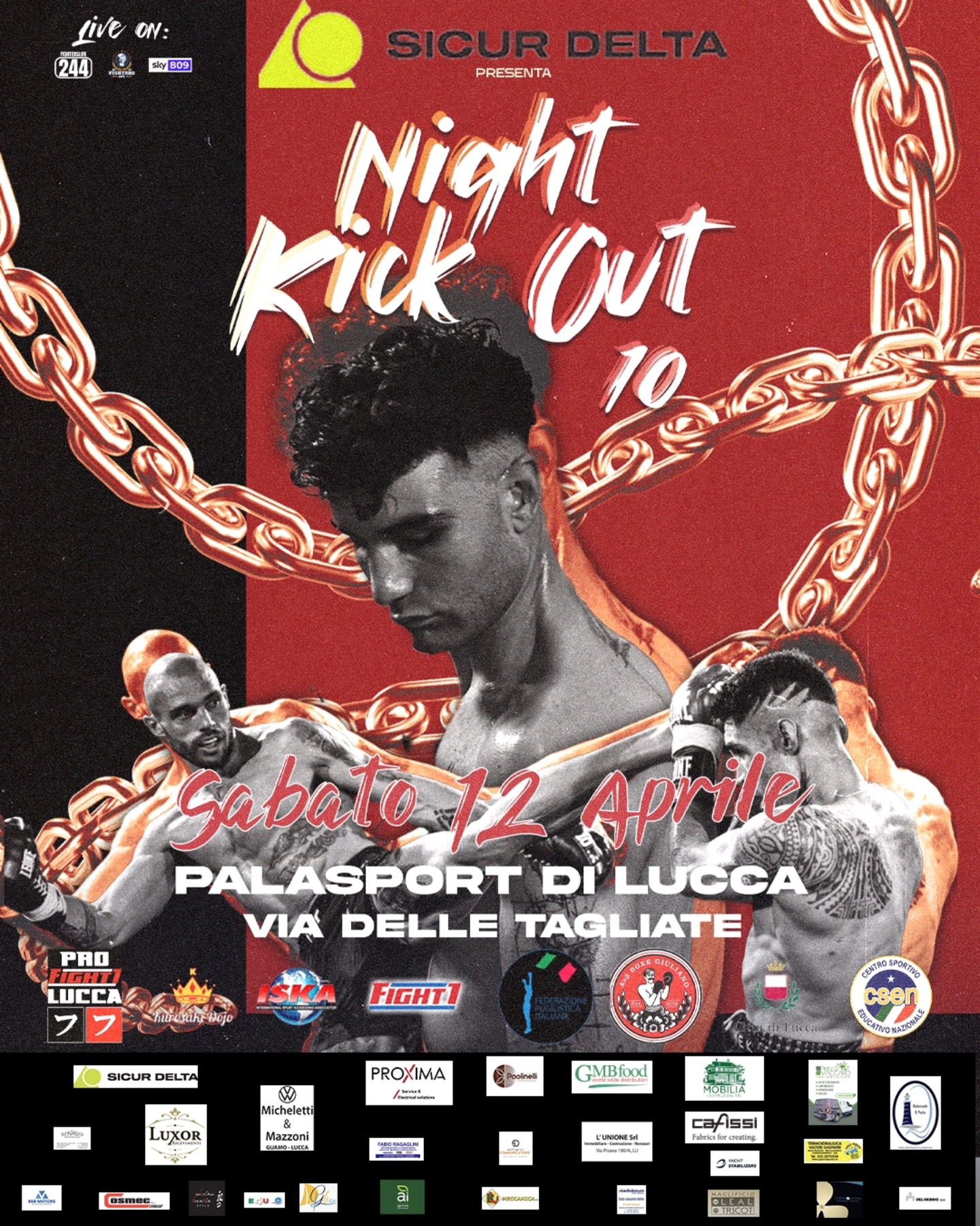 TORNA A LUCCA “NIGHT KICK OUT”