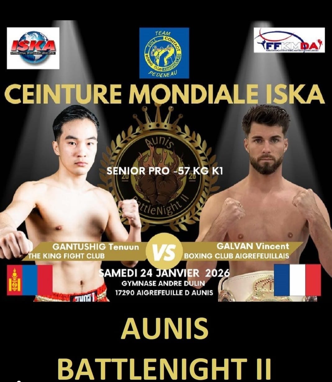 TENUUN “SUPERTEN” GANTUSHIG VOLA IN FRANCIA PER IL TITOLO MONDIALE ISKA