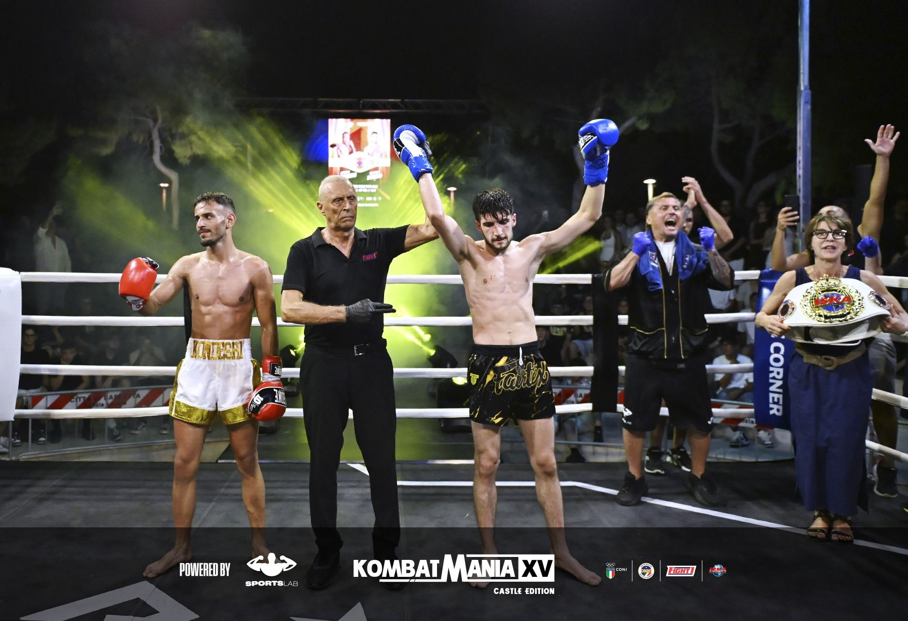 Kombat Mania conquista Barletta: grande successo di pubblico e tre titoli internazionali in una serata da ricordare