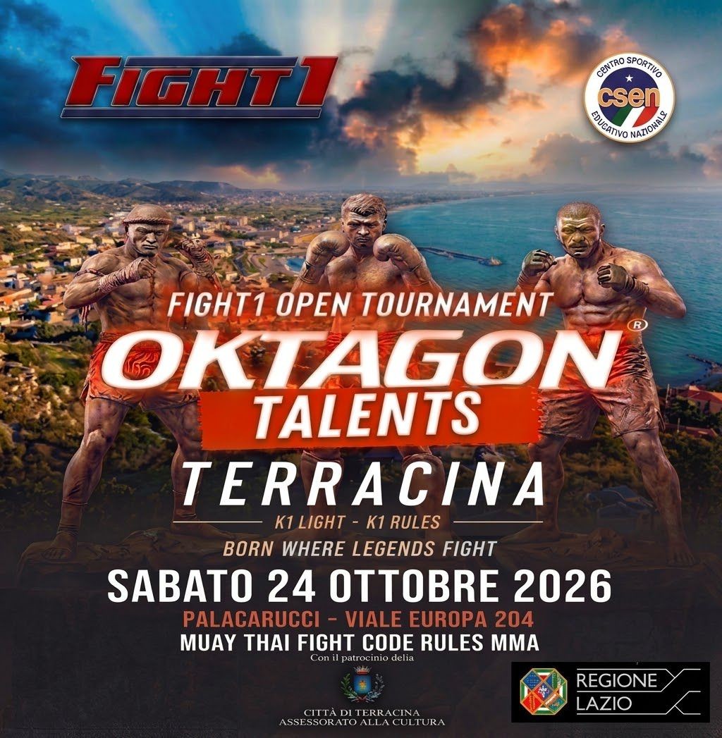 TORNA OKTAGON TALENTS A TERRACINA.