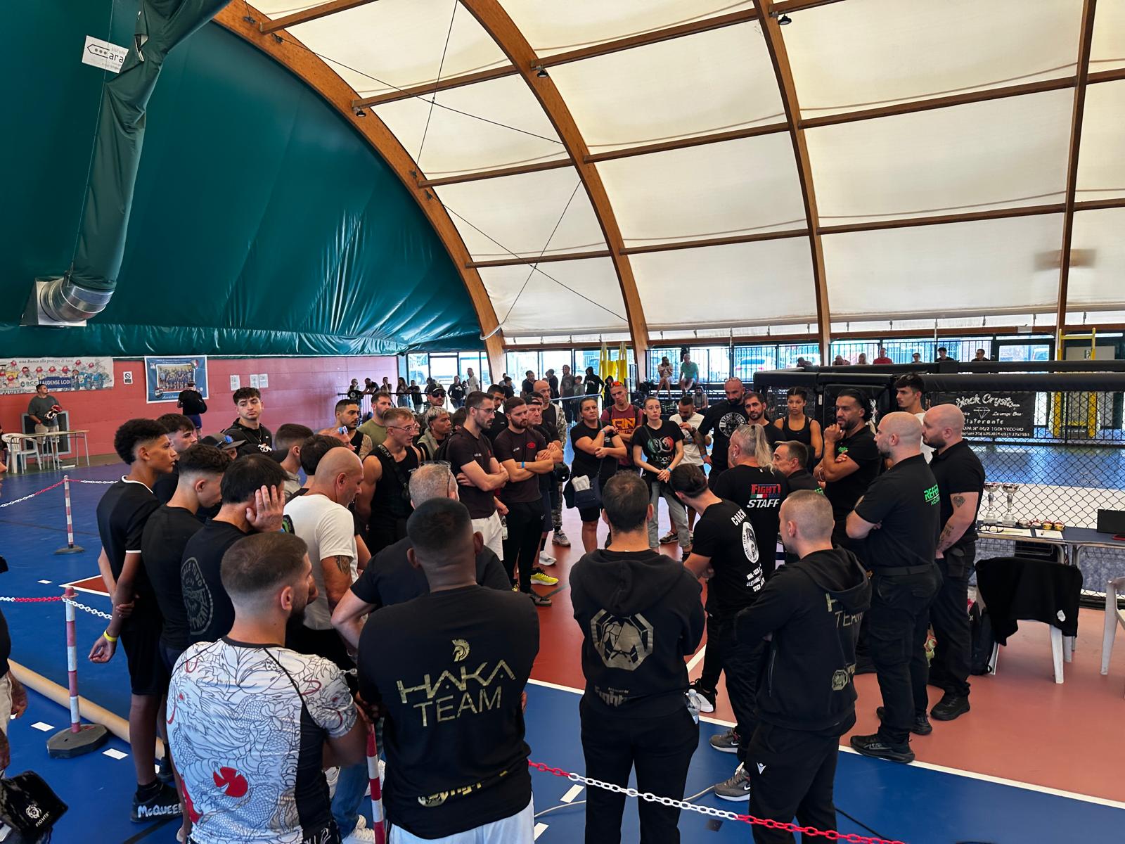 GRANDE PARTECIPAZIONE A BORGO SAN GIOVANNI PER LA PRIMA TAPPA FIGHT1 DI MMA E GRAPPLING