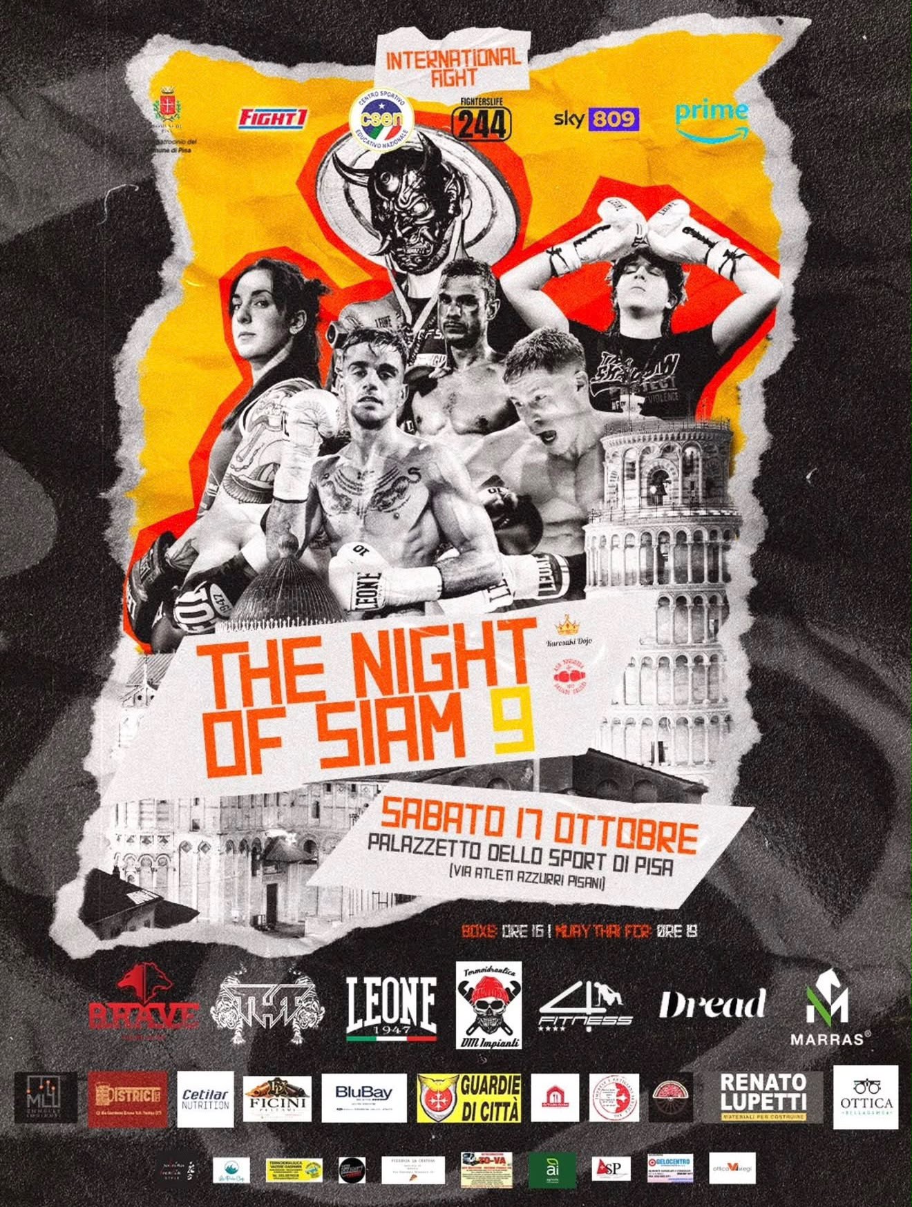 ONE CHAMPIONSHIP IN ITALIA E MONDIALI ISKA IN SPAGNA.