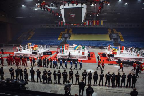La cornice magica della cerimonia di apertura dei GAMMA European Championships