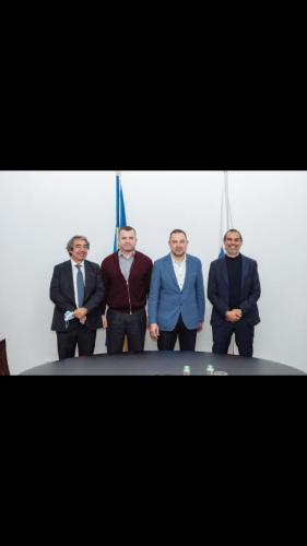 GAMMA INCONTRA IL MINISTRO ALLO SPORT UKRAINO