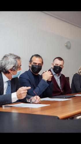 GAMMA INCONTRA IL MINISTRO ALLO SPORT UKRAINO