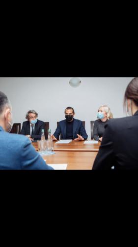 GAMMA INCONTRA IL MINISTRO ALLO SPORT UKRAINO