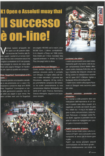 K1 OPEN e ASSOLUTI MUAY THAI 